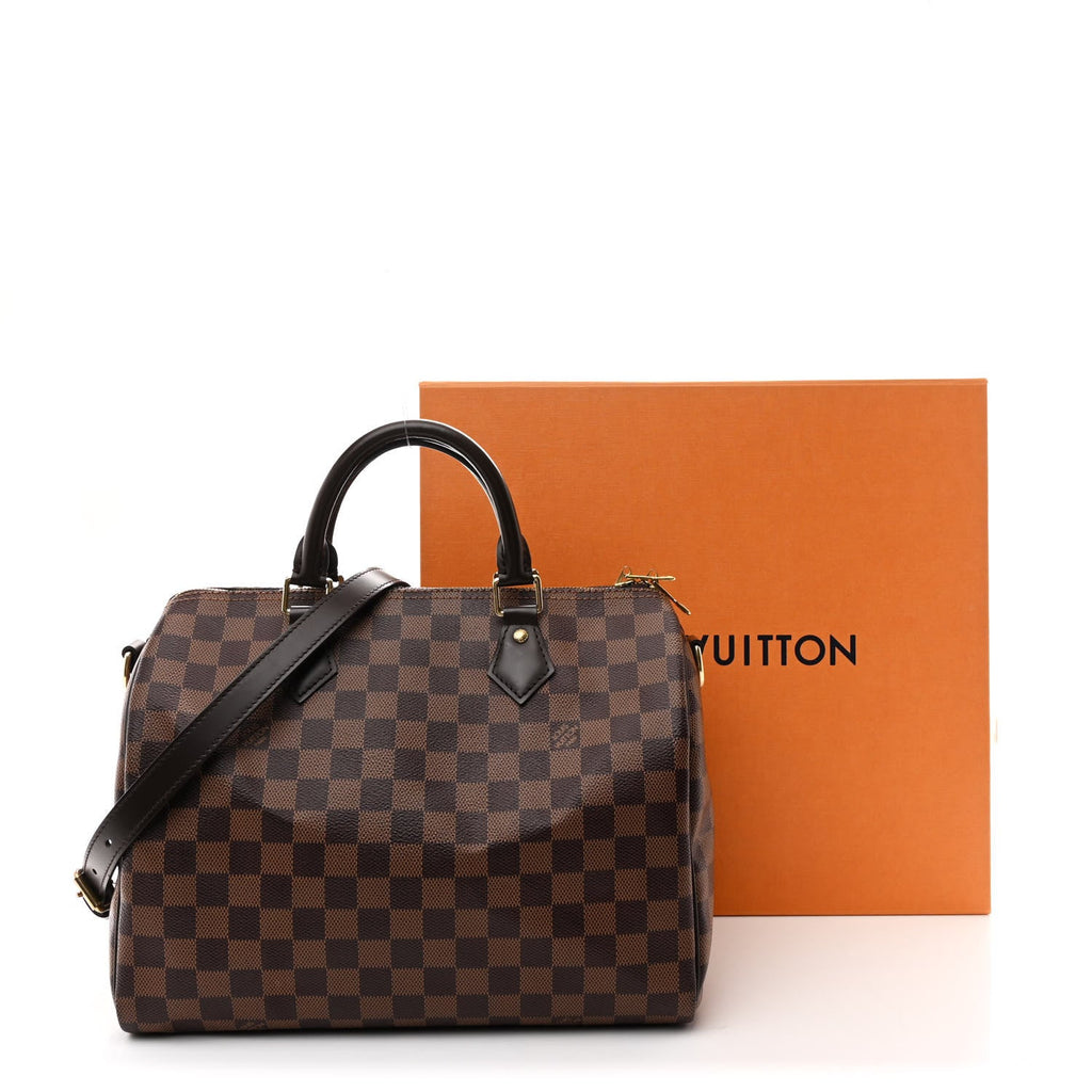 Louis Vuitton Damier Ebene Speedy Bandouliere 30