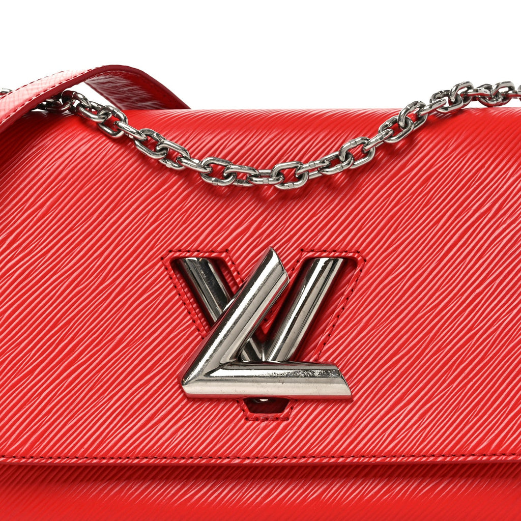 Louis Vuitton Epi Twist Shoulder Bag MM Coquelicot