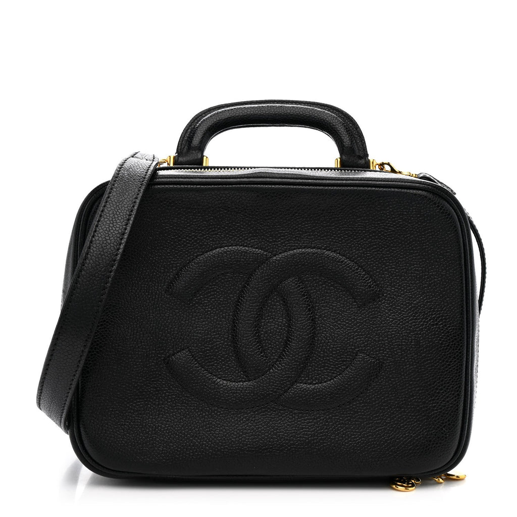 Caviar Timeless CC Vanity Case Black