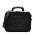 Caviar Timeless CC Vanity Case Black