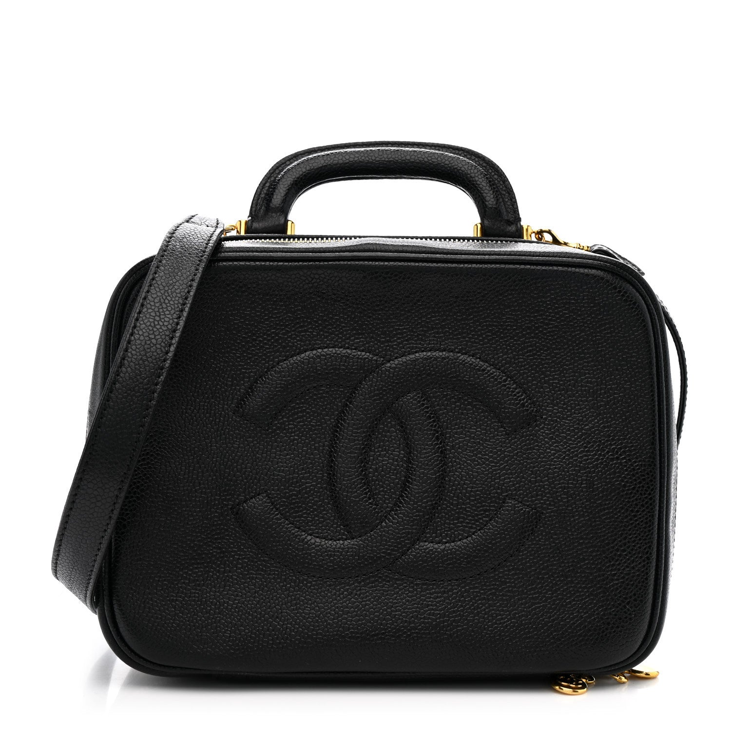Caviar Timeless CC Vanity Case Black