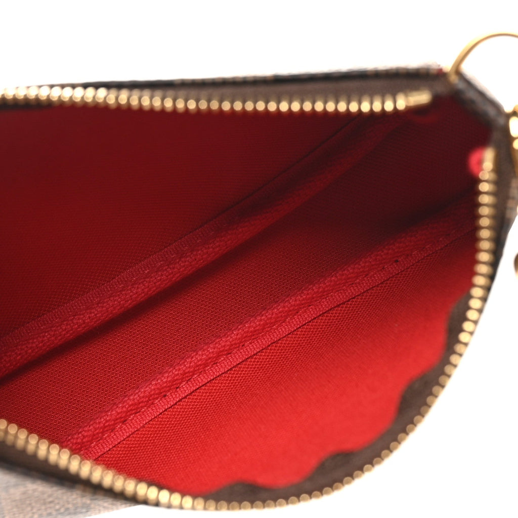 Louis Vuitton Damier Ebene Mini Pochette Accessories