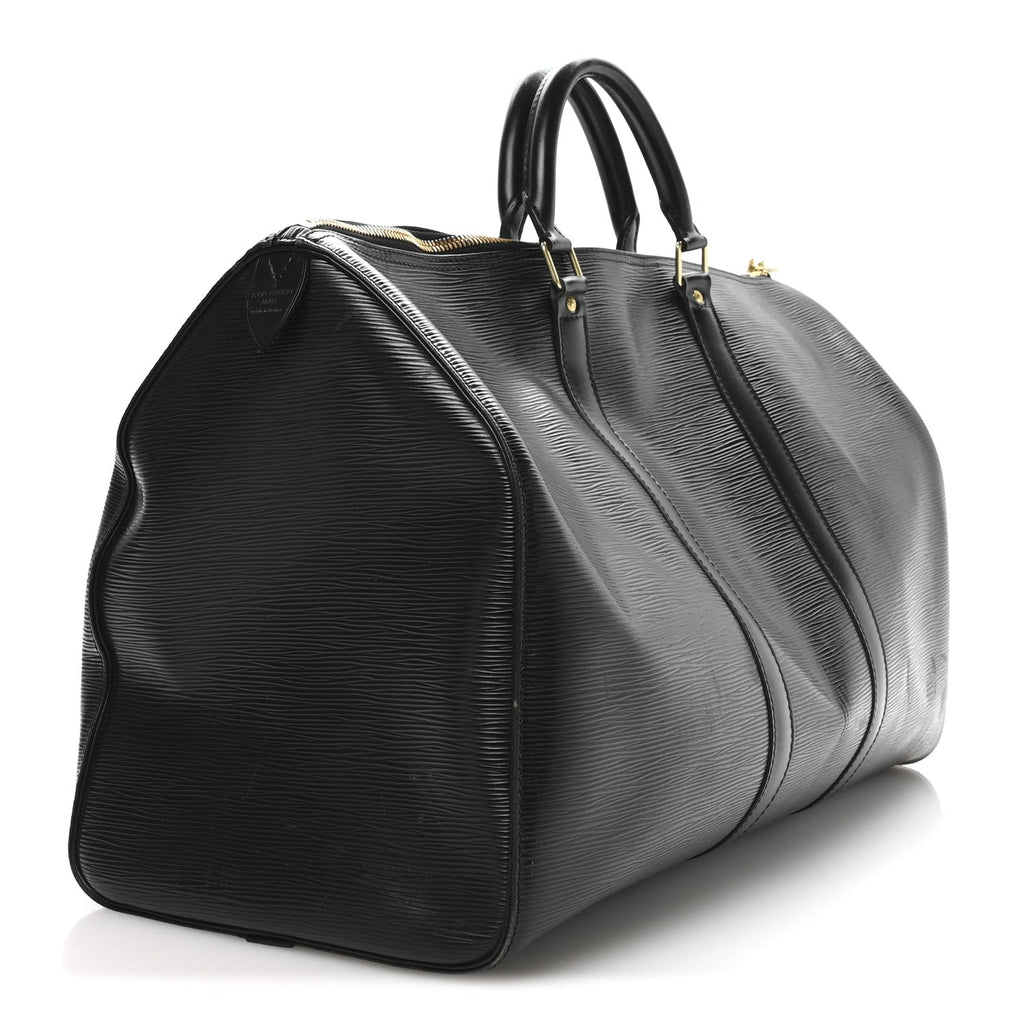 Louis Vuitton Epi Keepall 50 Black