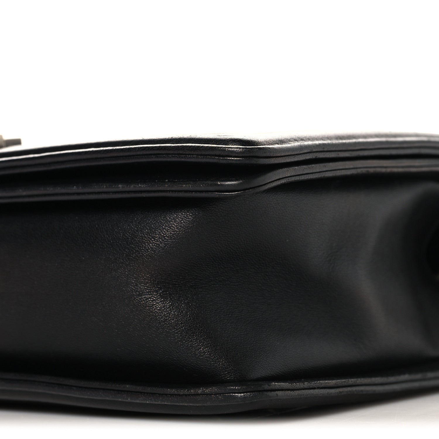 Chanel Lambskin Quilted New Medium Boy Flap Black