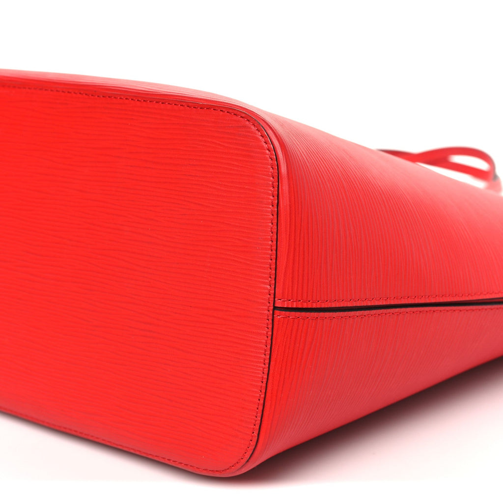 Louis Vuitton Epi Neverfull MM Coquelicot