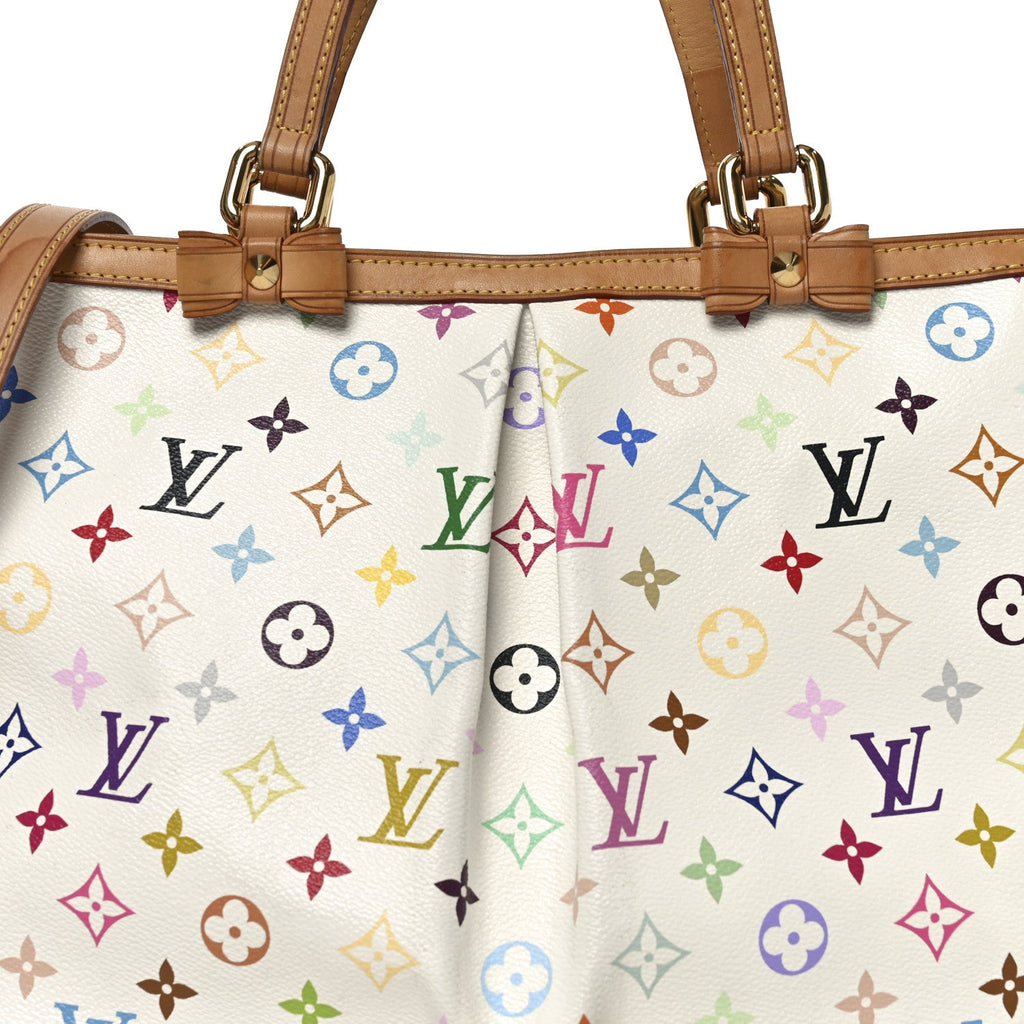 Louis Vuitton Monogram Multicolor Sharleen MM White