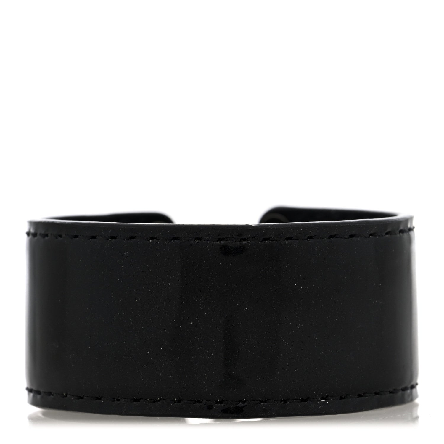 Louis Vuitton Vernis Save It Bracelet 17 Black