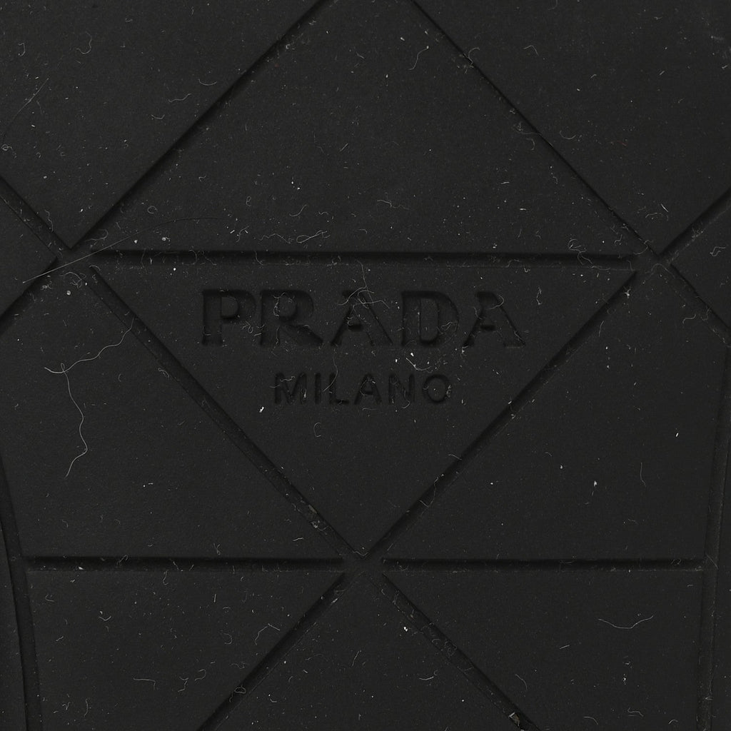 Prada Re-Nylon Suede Collapse Sneakers 39.5 Bordeaux