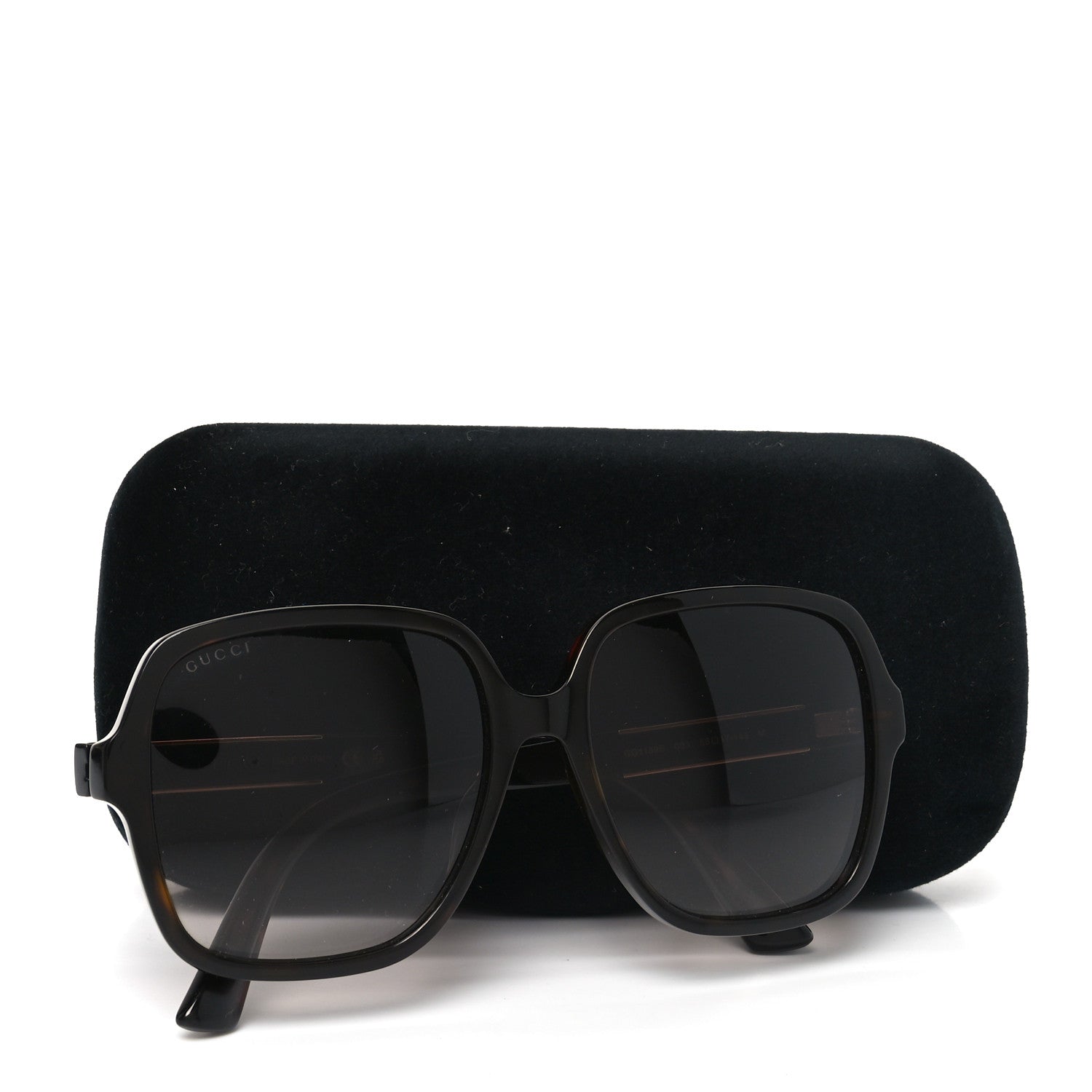 Gucci Oversized Square GG1189S Sunglasses Havana