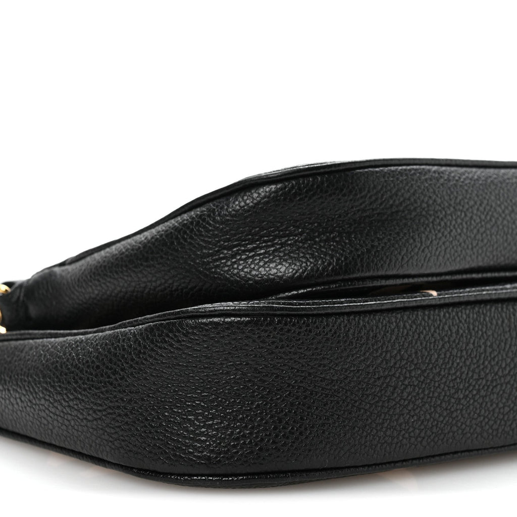 Louis Vuitton Empreinte Monogram Giant Multi Pochette Accessories Black Beige