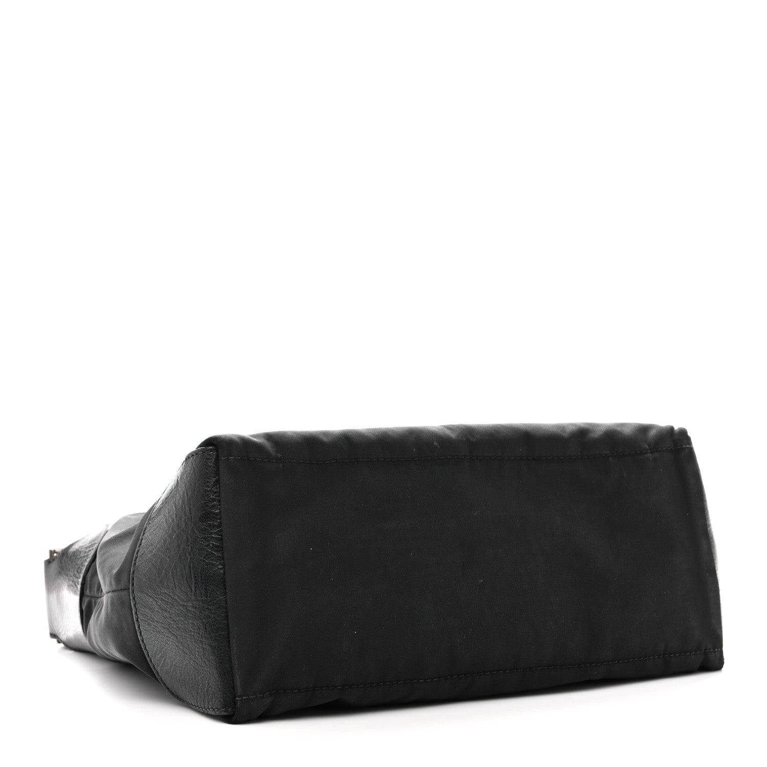 Prada Nylon Shoulder Bag  Black