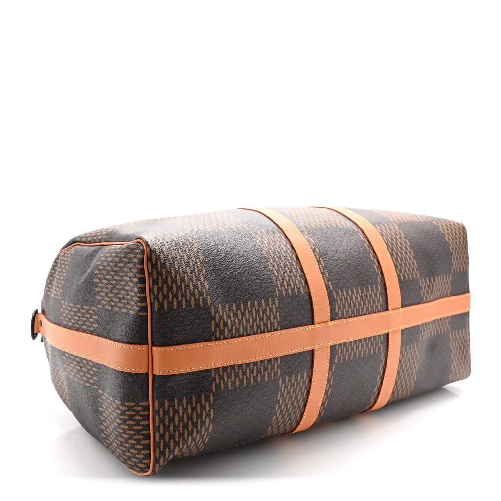 Louis Vuitton x Nigo Giant Damier Ebene Monogram Keepall Bandouliere 50