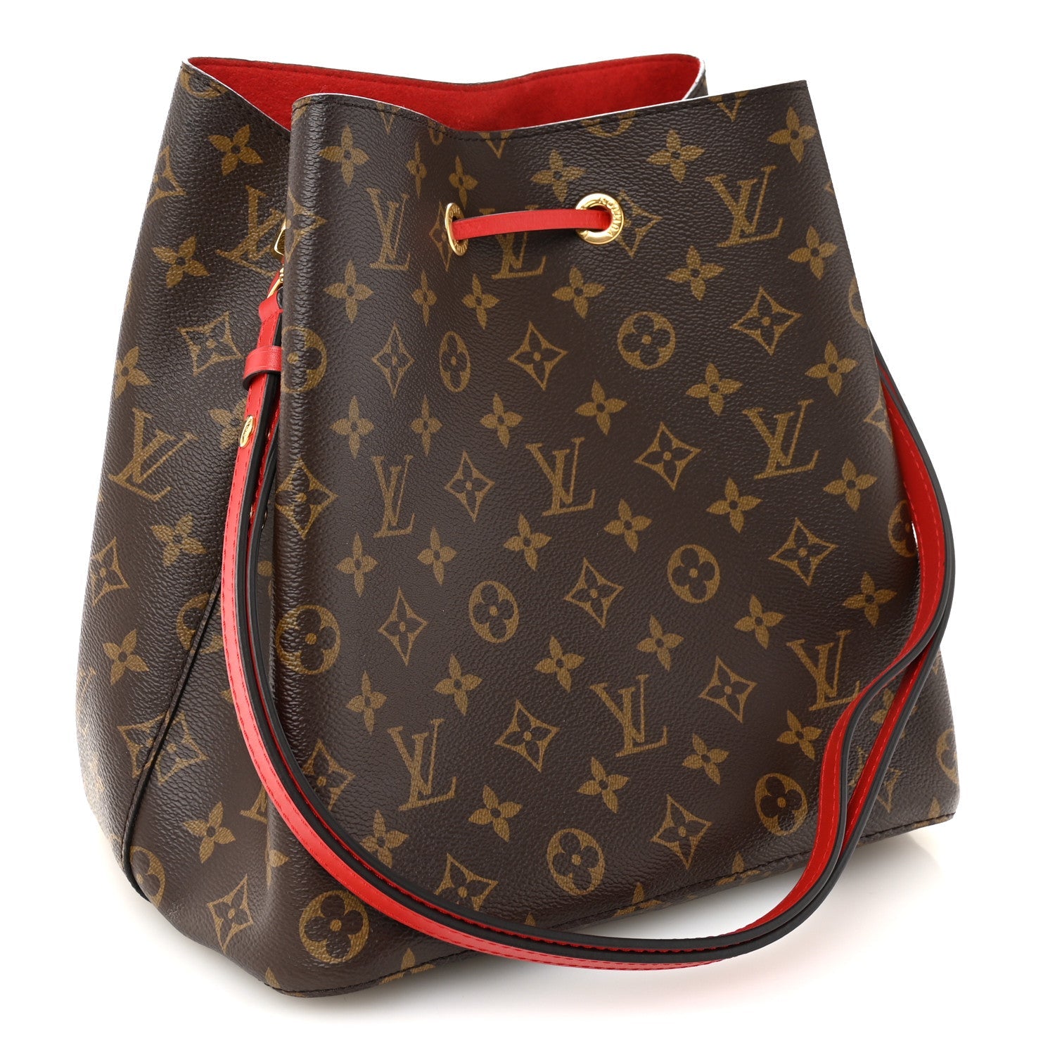 Louis Vuitton Monogram Neonoe MM Coquelicot