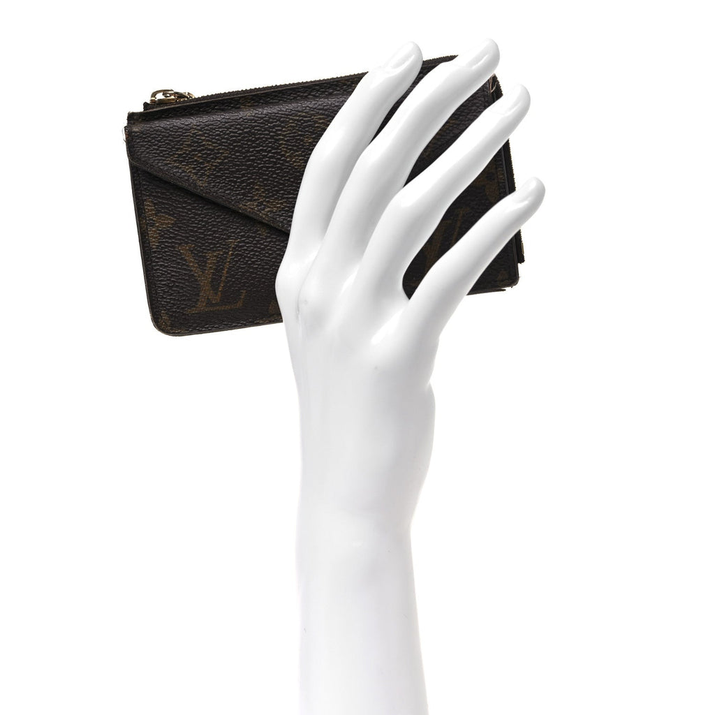 Louis Vuitton Monogram Recto Verso Card Holder Black