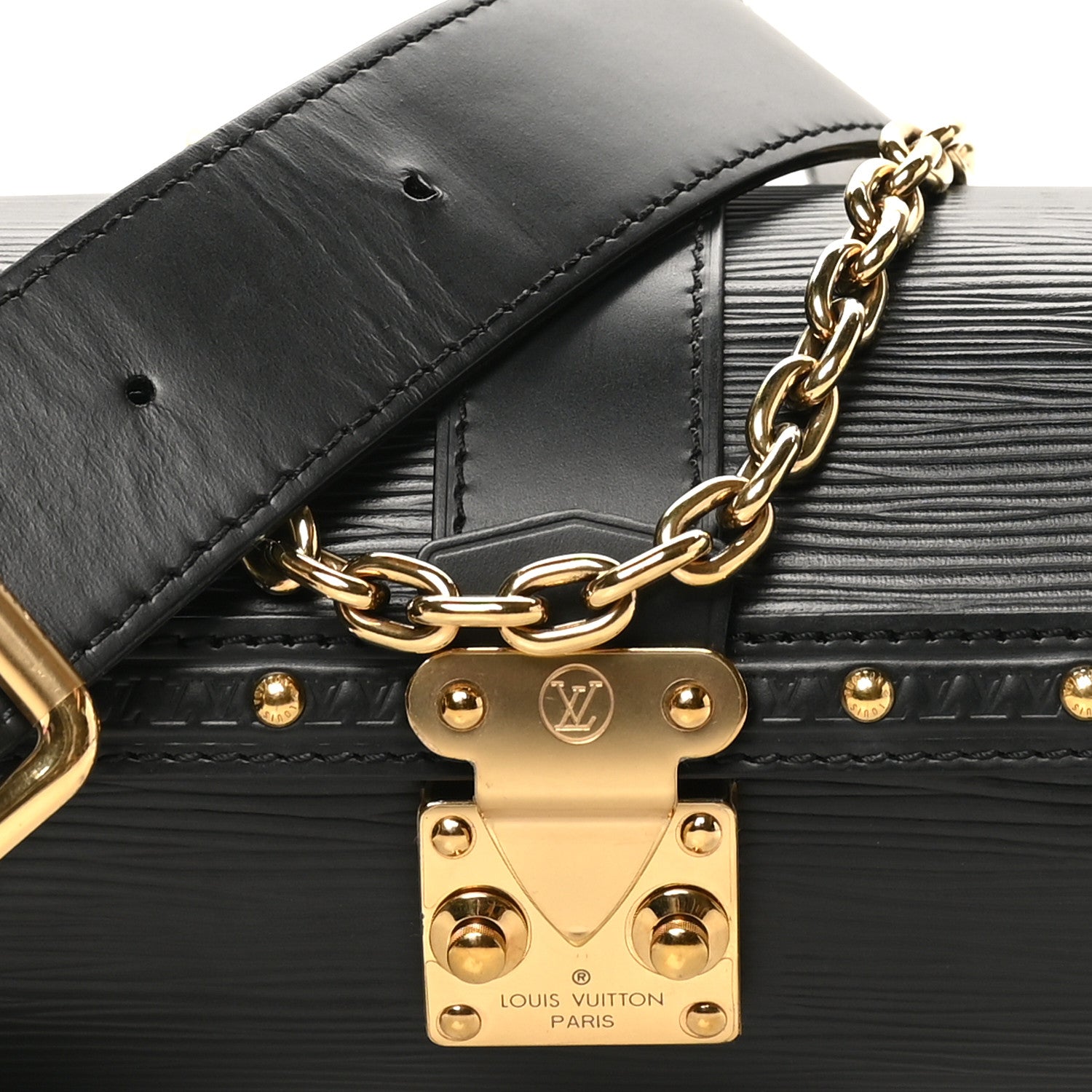 Louis Vuitton Epi Papillon Trunk Black