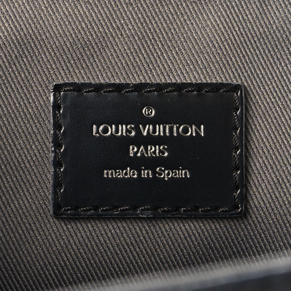 Louis Vuitton Damier Graphite Logo District PM Grey