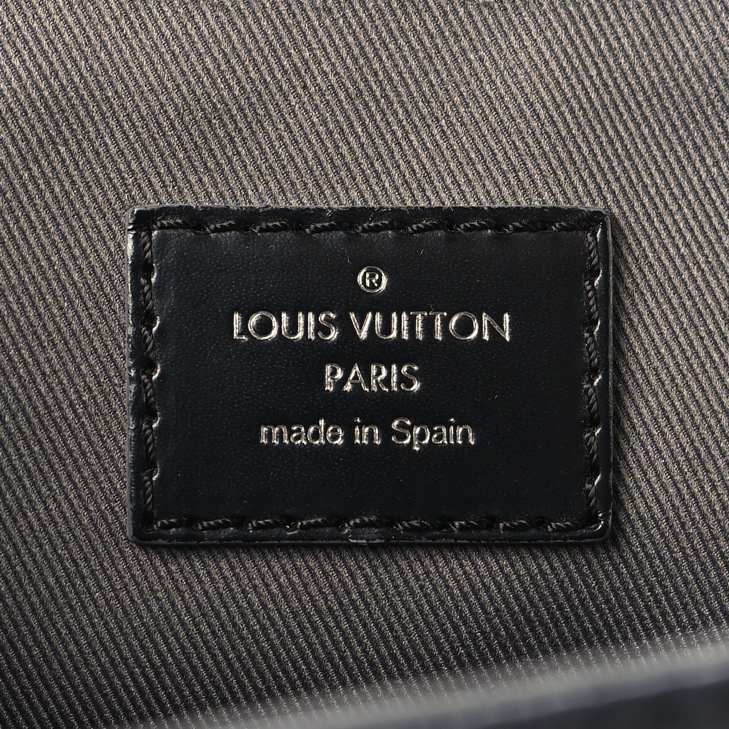 Louis Vuitton Damier Graphite Logo District PM Grey