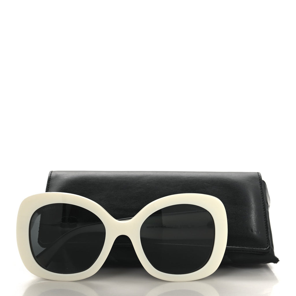 Acetate Sunglasses 71414A White