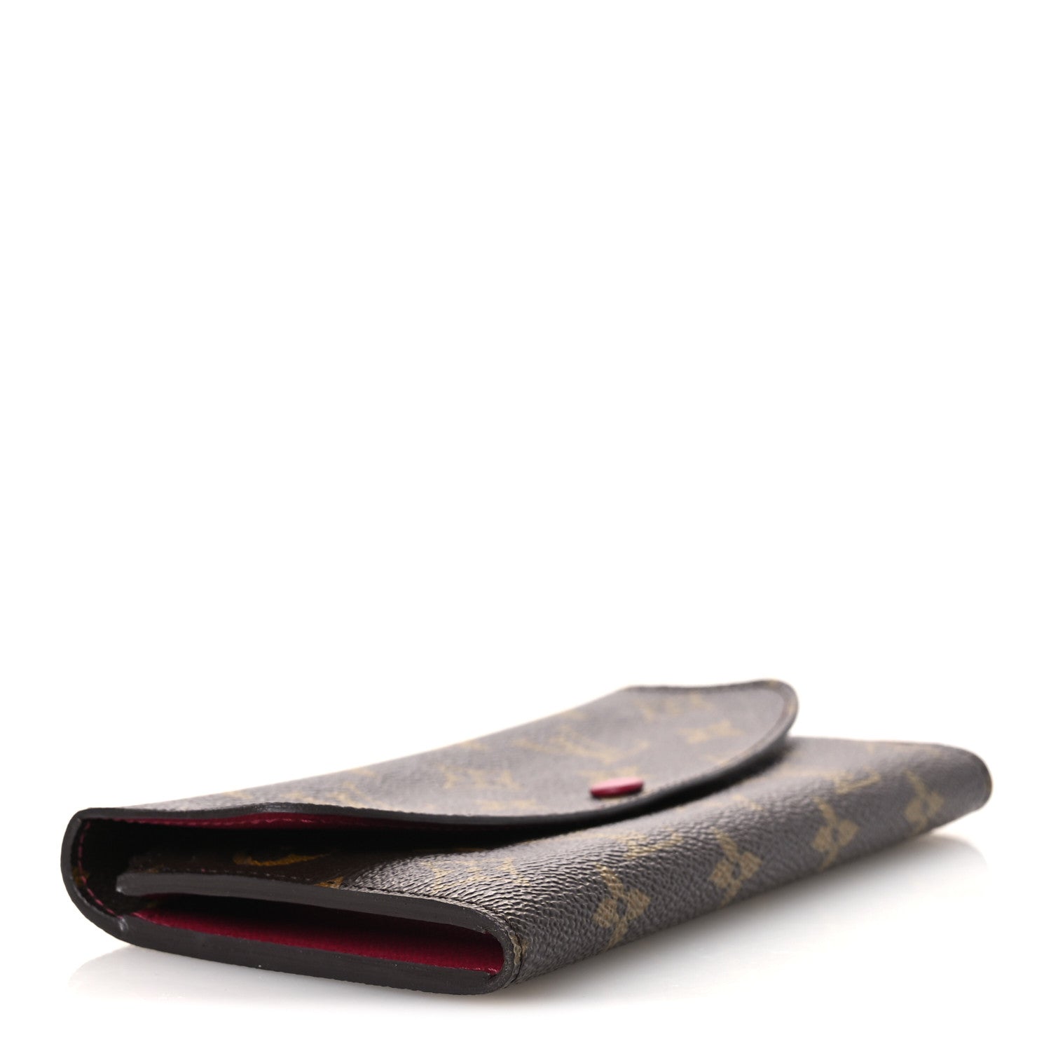 Louis Vuitton Monogram Emilie Wallet Fuchsia