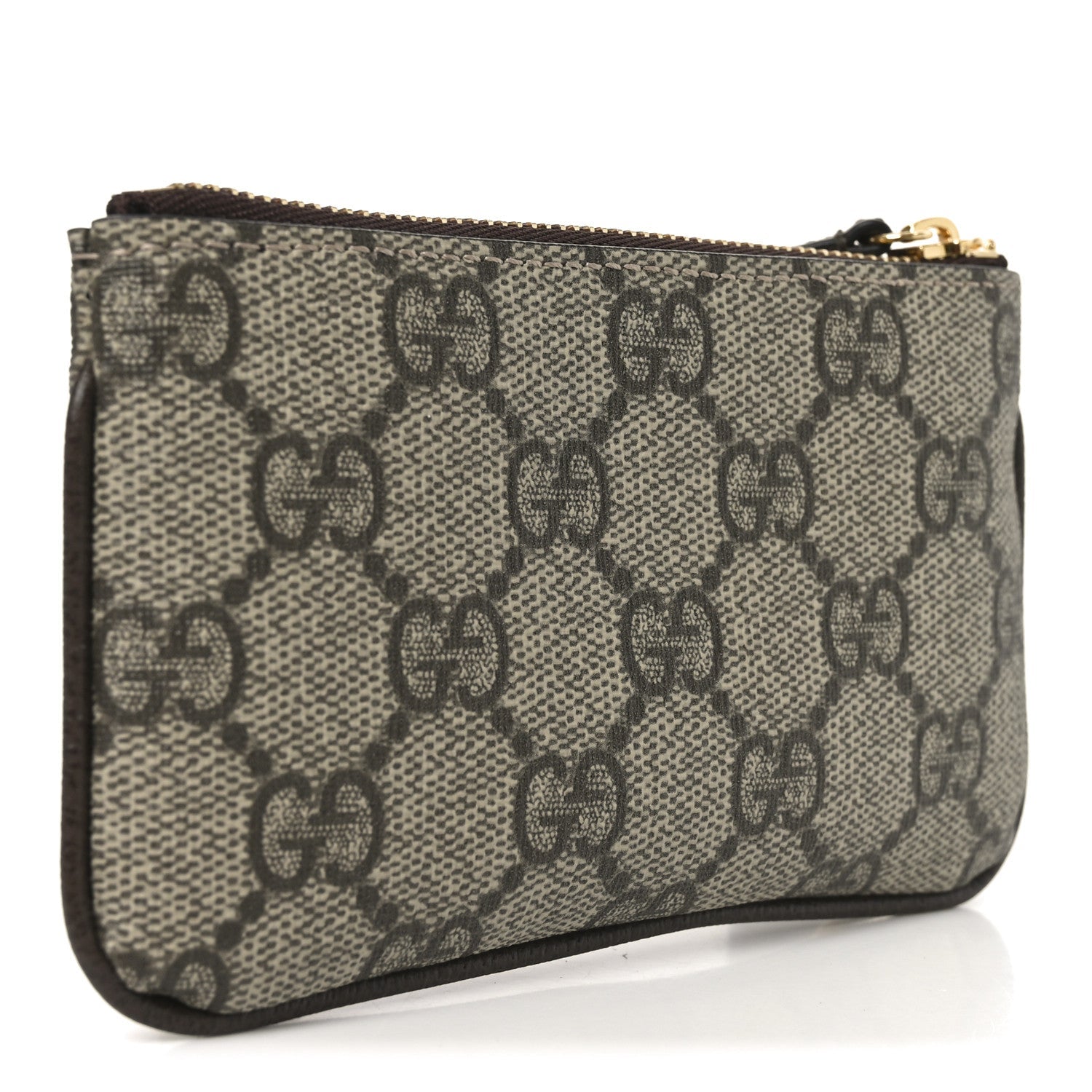 Gucci GG Supreme Monogram Key Case Brown