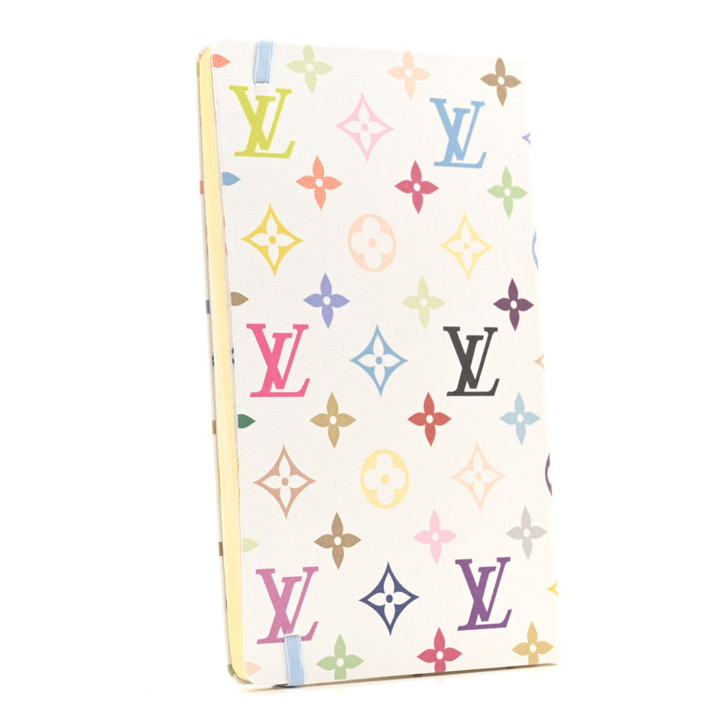 Louis Vuitton LV x TM Monogram Multicolor Jane Notebook MM White