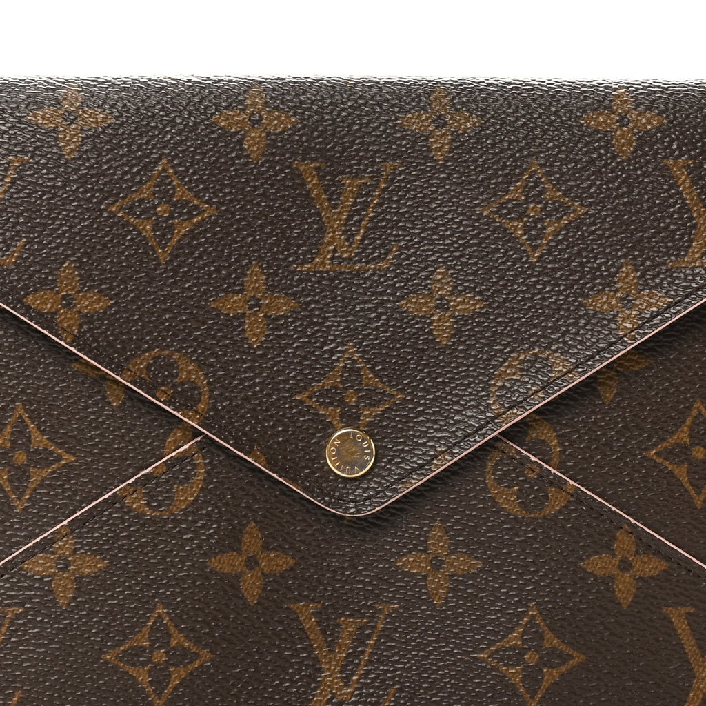 Louis Vuitton Monogram Large Kirigami Pochette Insert Rose Ballerine