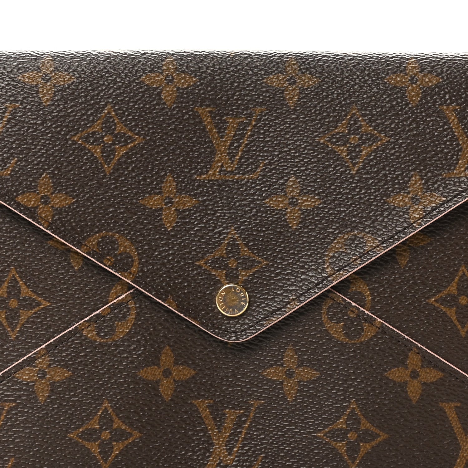 Louis Vuitton Monogram Large Kirigami Pochette Insert Rose Ballerine