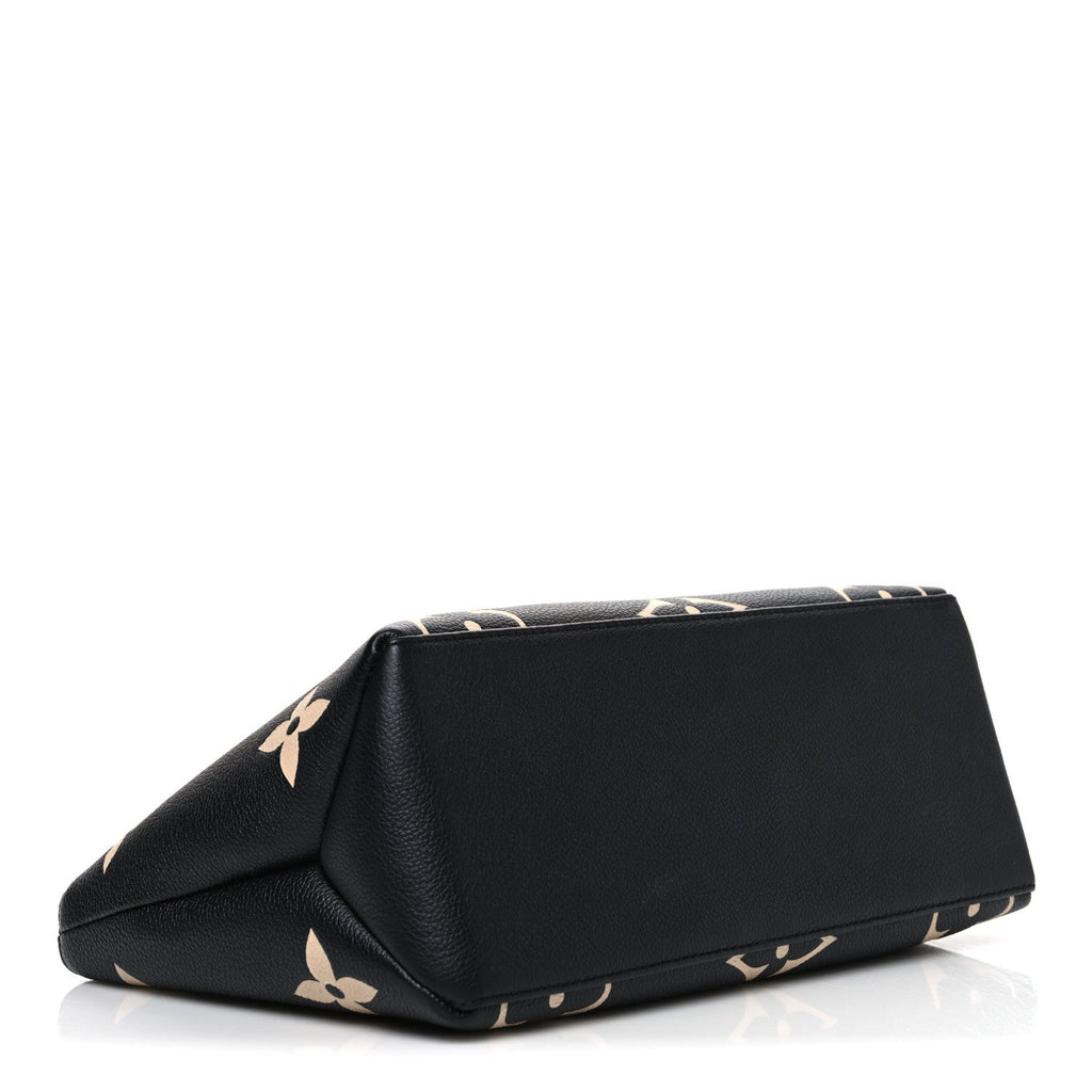 Louis Vuitton Empreinte Monogram Giant Petit Palais Black Beige