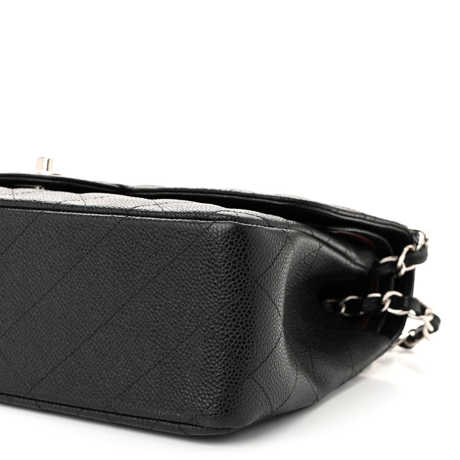 Chanel Caviar Quilted Jumbo Double Flap Black