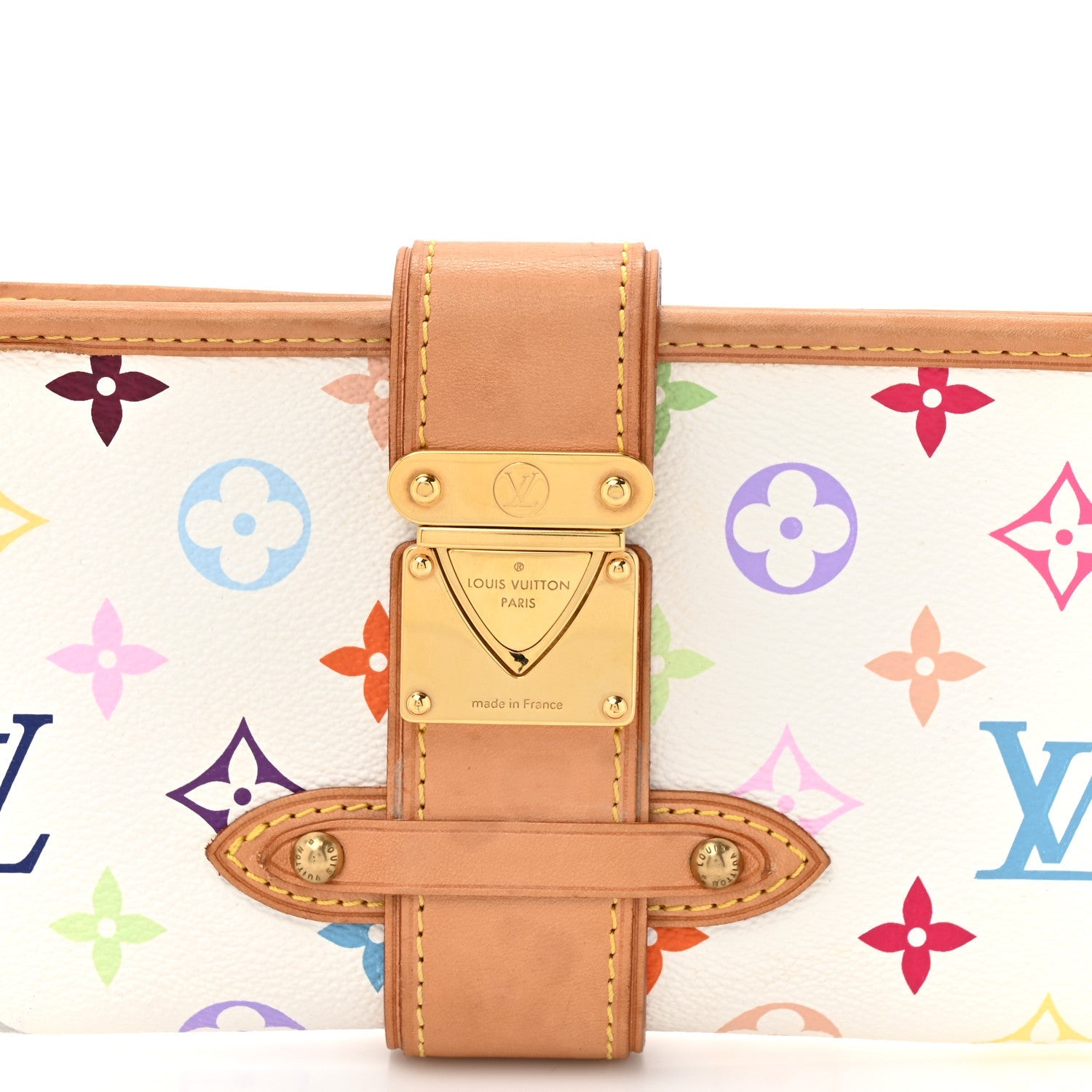 Louis Vuitton Monogram Multicolor Shirley White