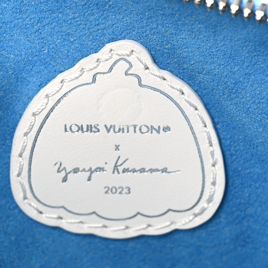 Louis Vuitton LV X YK Empreinte Speedy Bandouliere 20 Blue White