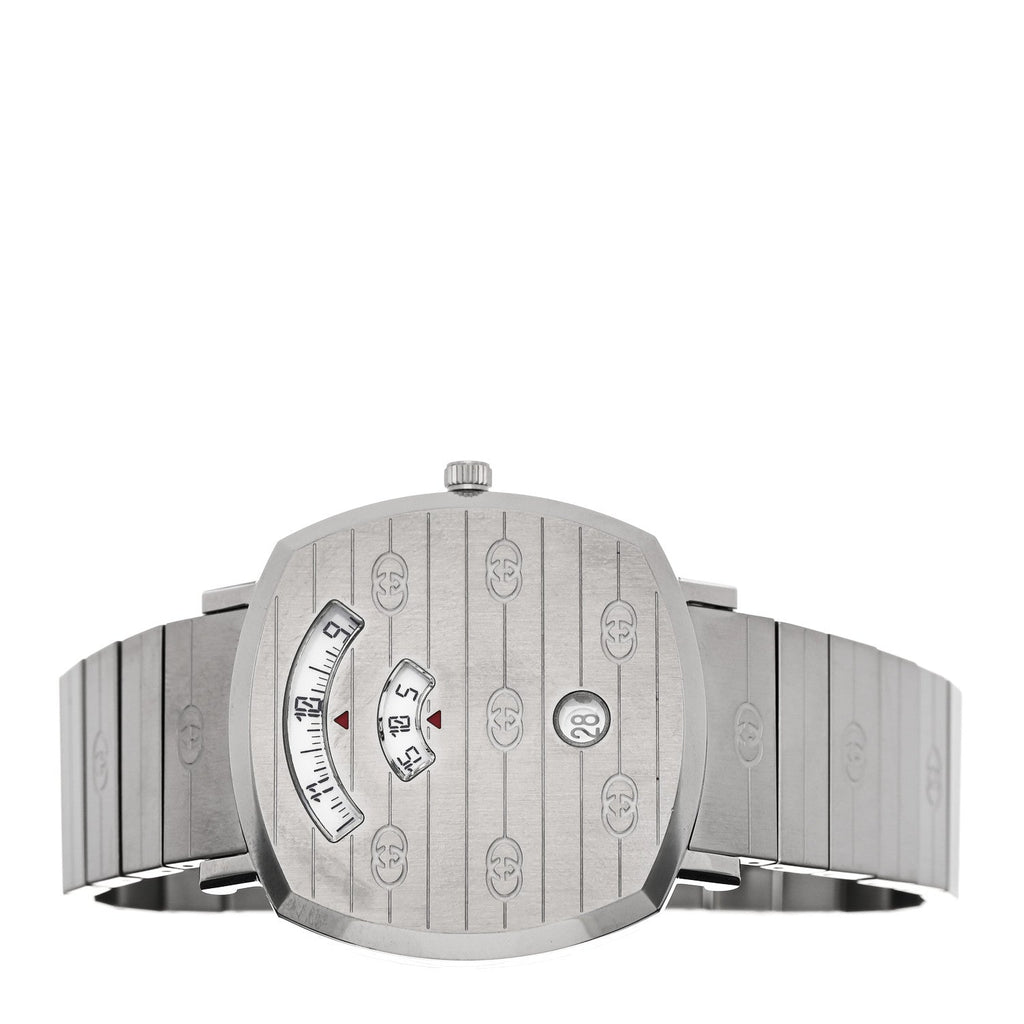 Gucci Stainless Steel 38mm Grip Quartz Watch