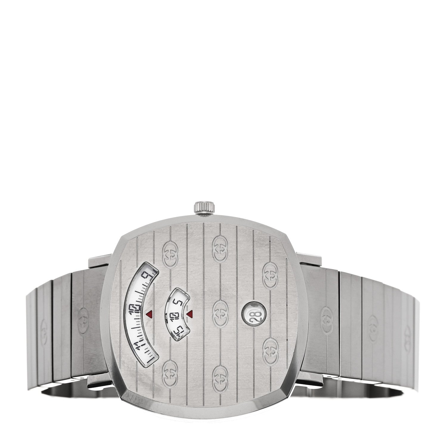 Gucci Stainless Steel 38mm Grip Quartz Watch