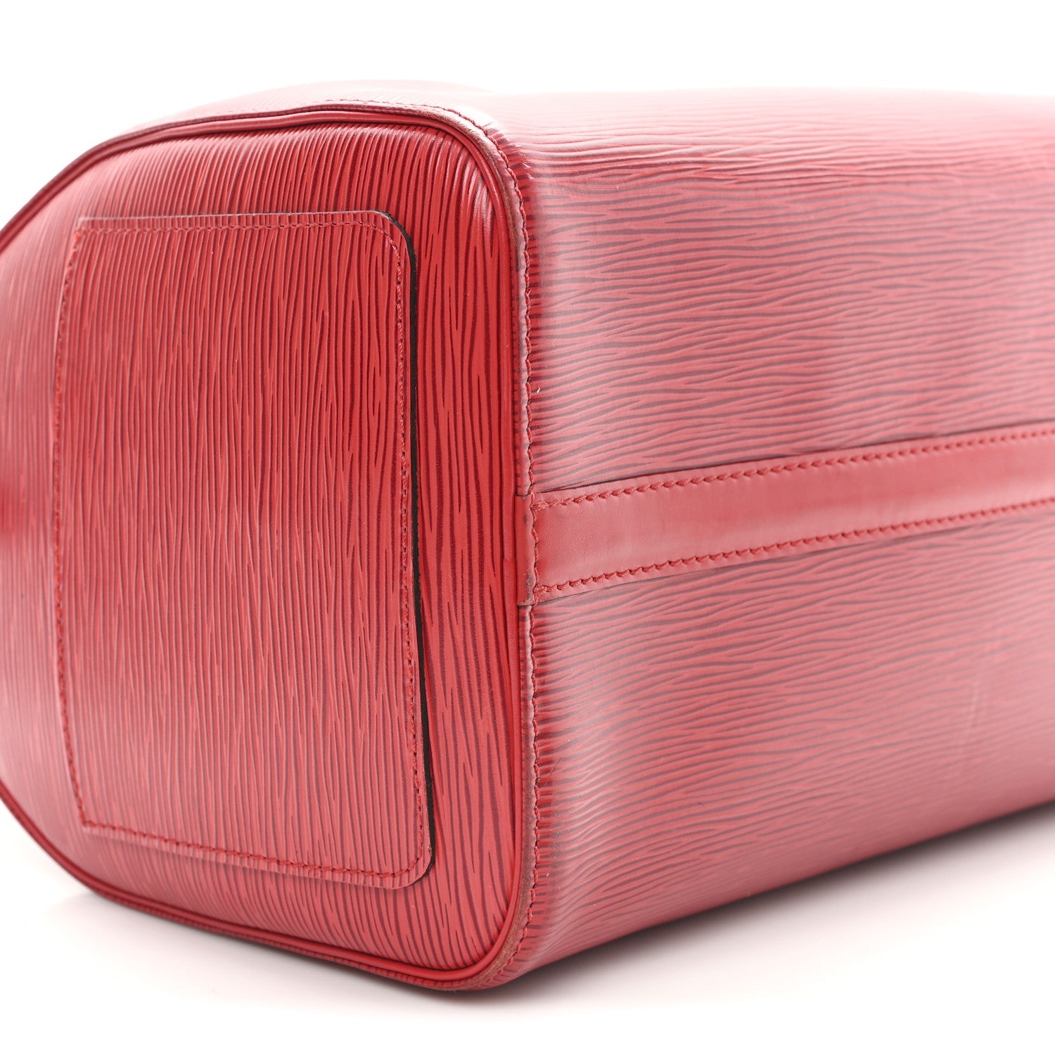 Louis Vuitton Epi Speedy 30 Castillan Red