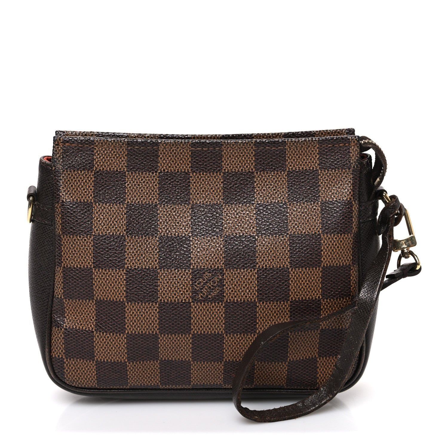 Louis Vuitton Damier Ebene Trousse Make Up Bag Pochette