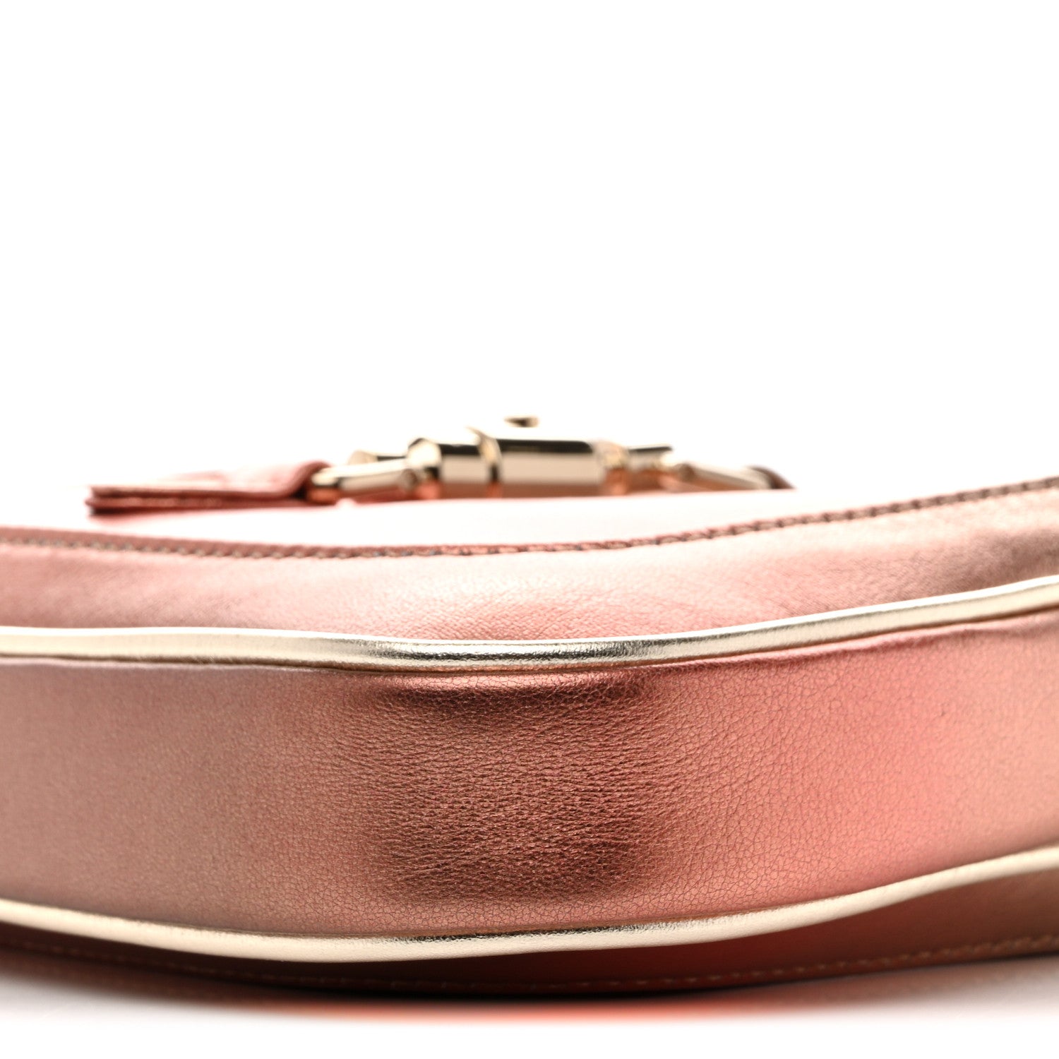 Gucci Metallic Faded Nappa Mini Jackie 1961 Copper