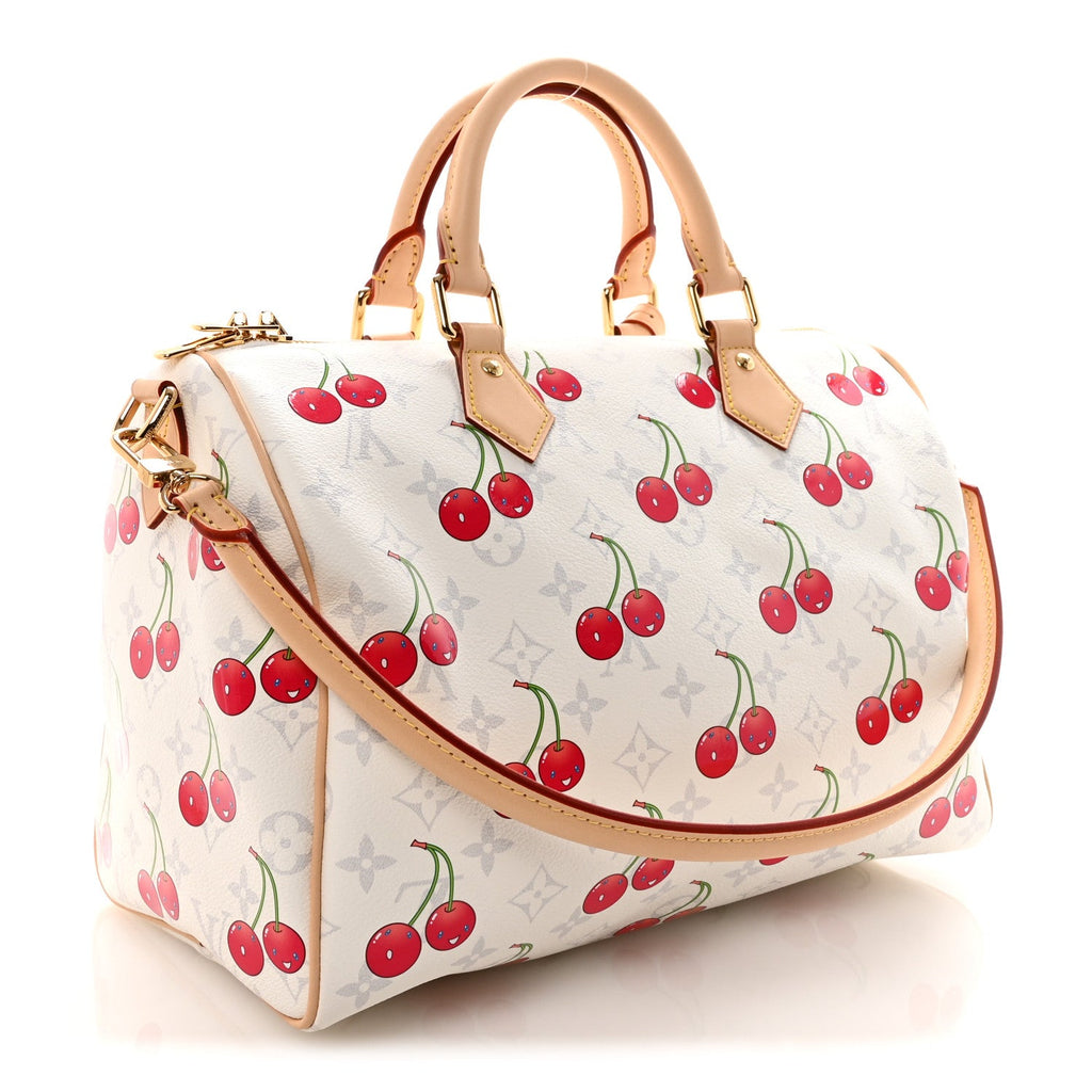 Louis Vuitton LV X TM Monogram Cerises Speedy Soft Bandouliere 30