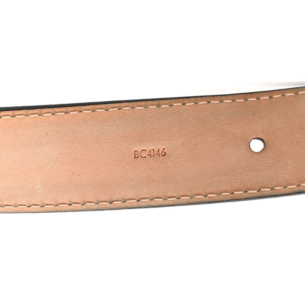 Louis Vuitton Epi Essential V 30 MM Belt 90 36 Black