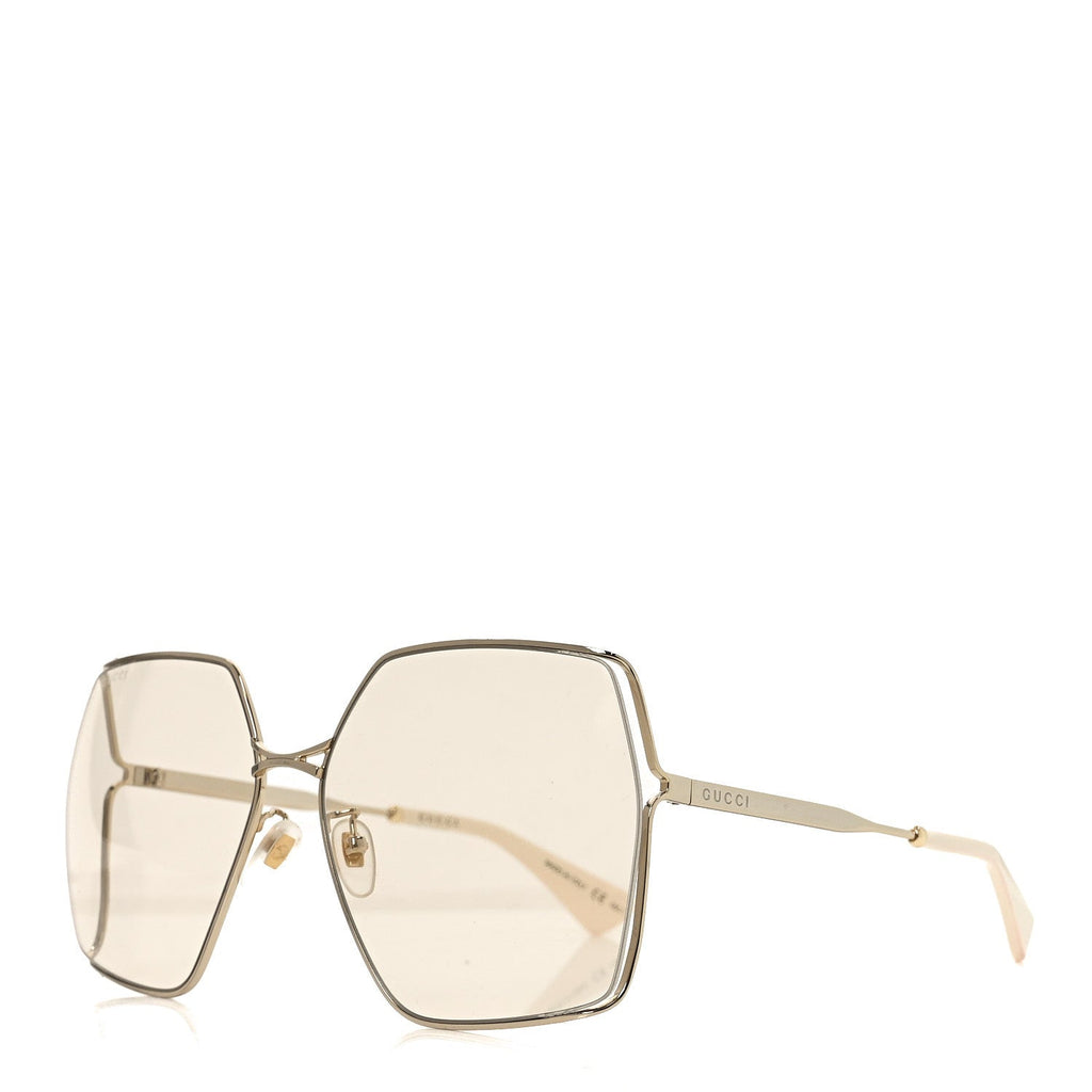 Gucci Metal Sunglasses GG0817S Ivory
