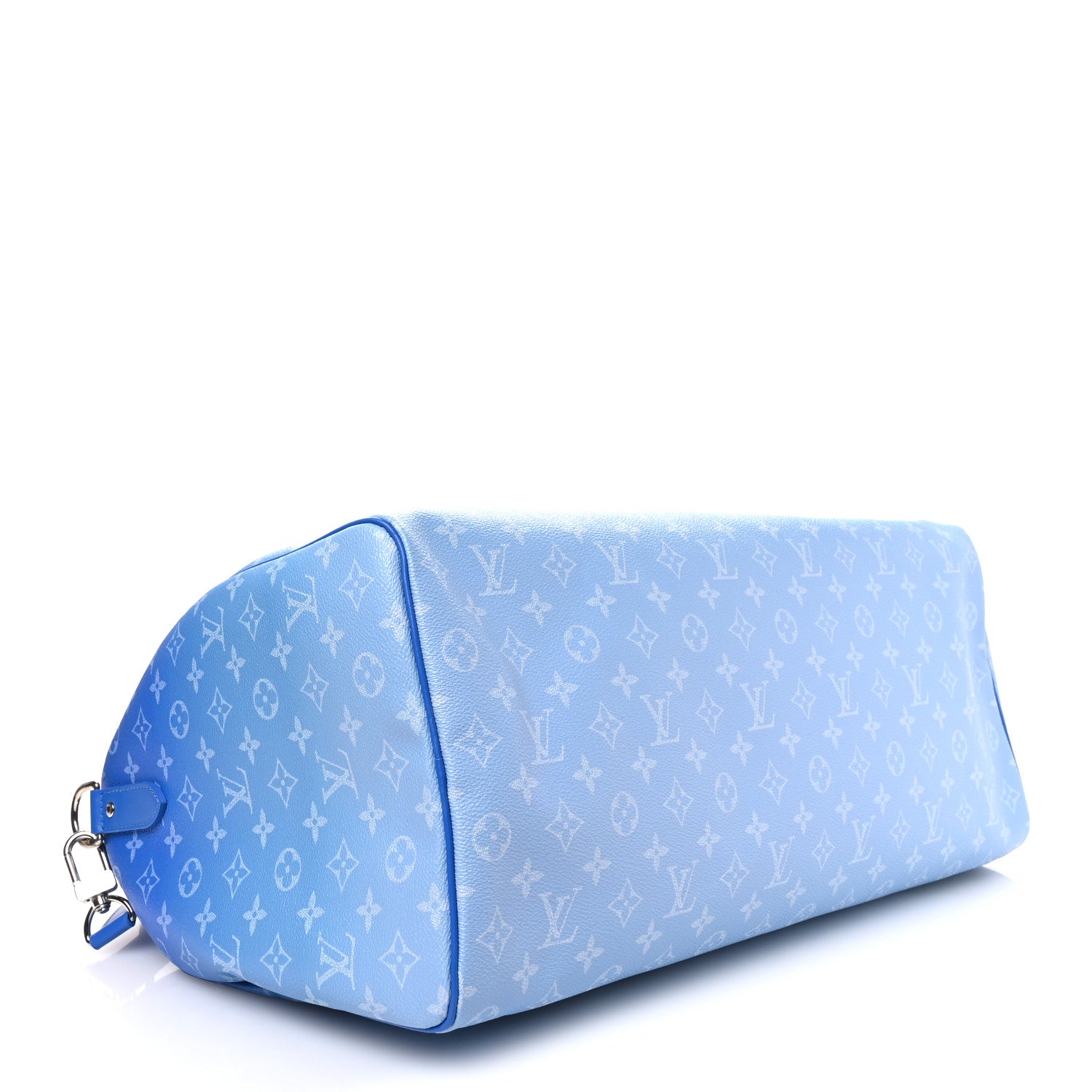 Louis Vuitton Monogram Clouds Keepall Bandouliere 50 Blue