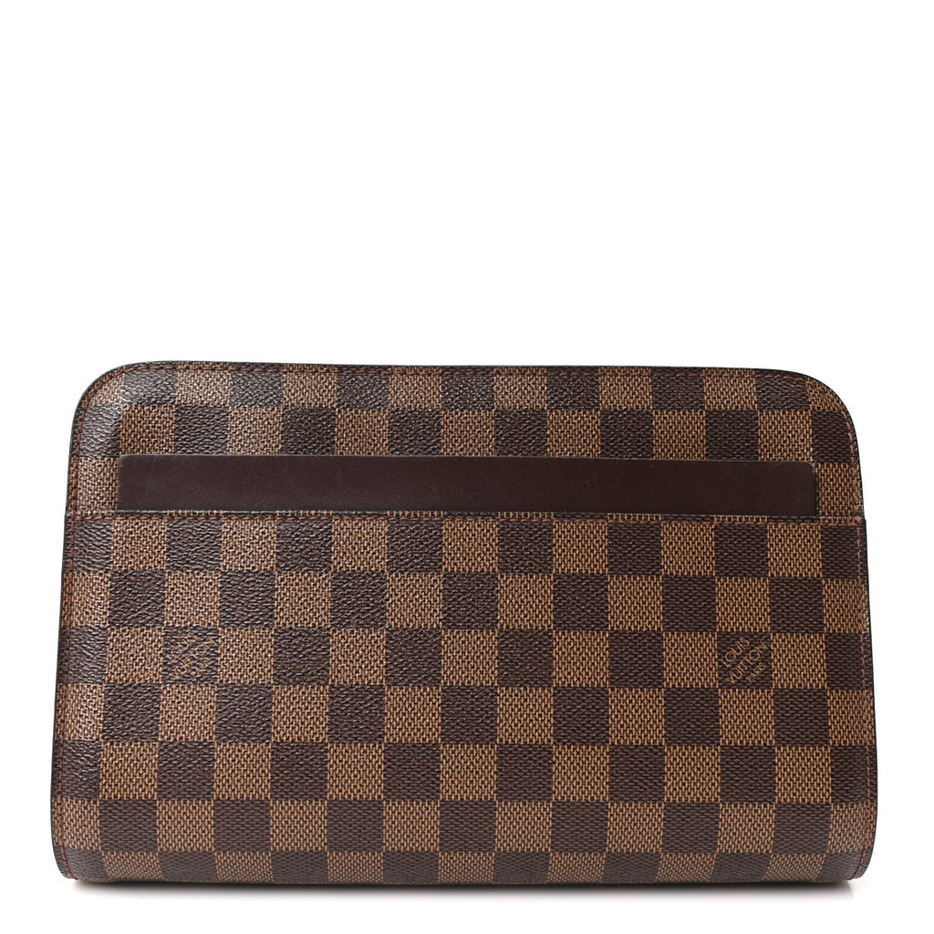 Louis Vuitton Damier Ebene Pochette Saint Louis Clutch