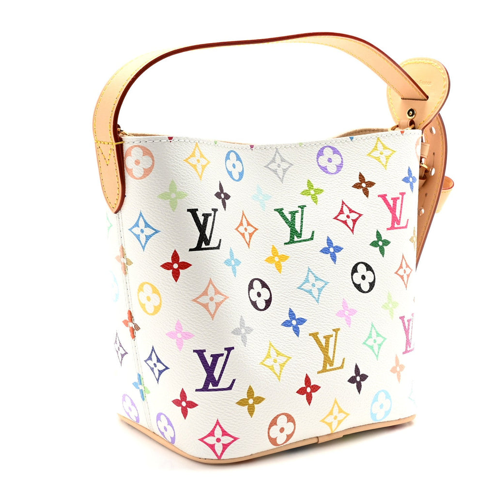 Louis Vuitton LV x TM Monogram Multicolor All In BB White