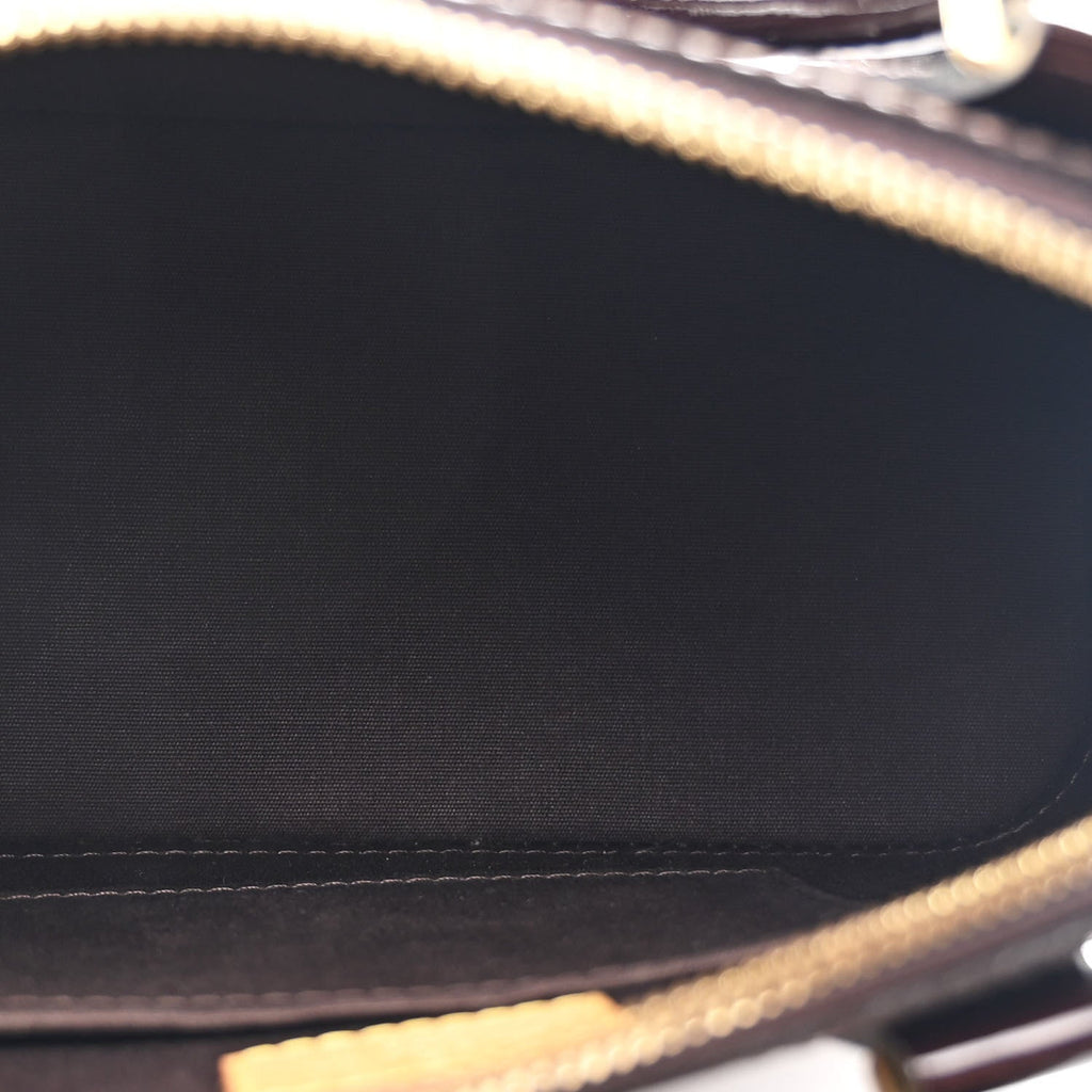 Louis Vuitton Vernis Alma BB Amarante