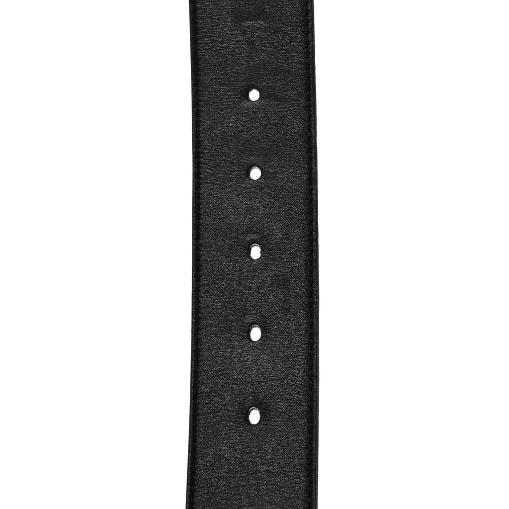 Gucci Calfskin Double G 40mm Belt 90 36 Black