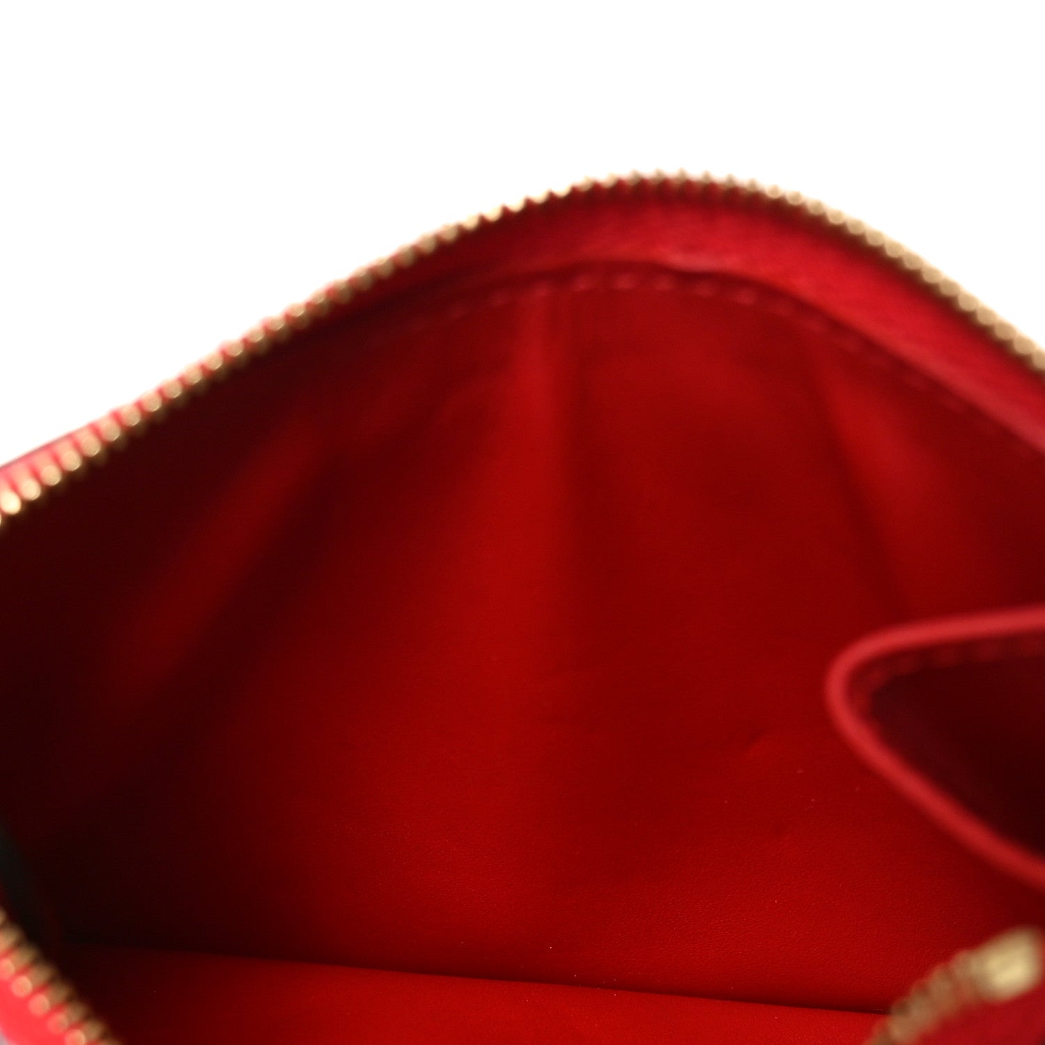 Louis Vuitton Vernis Key Pouch NM Cherry