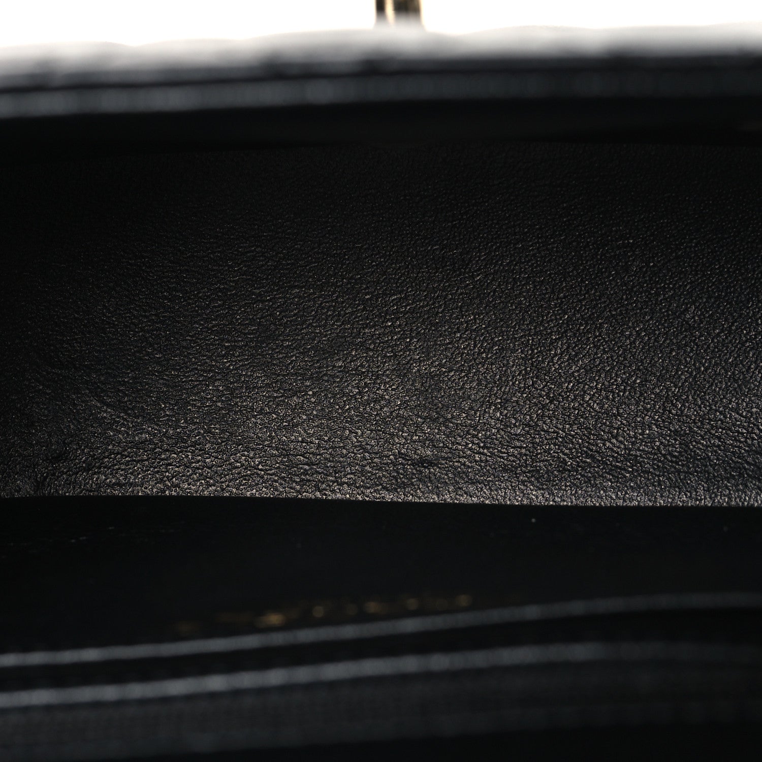 Chanel Lambskin Quilted Mini Square Flap Black