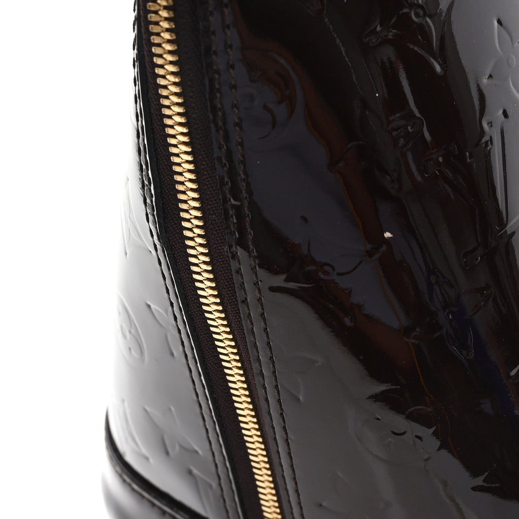 Louis Vuitton Vernis Alma GM Amarante