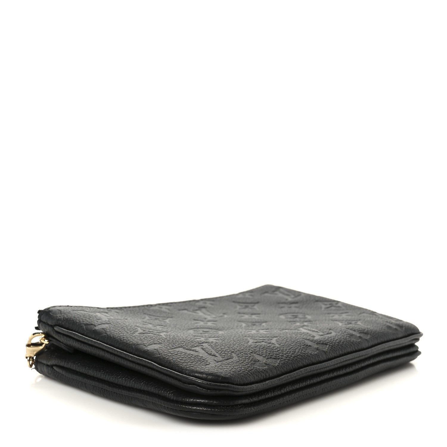 Louis Vuitton Empreinte Double Zip Pochette Black