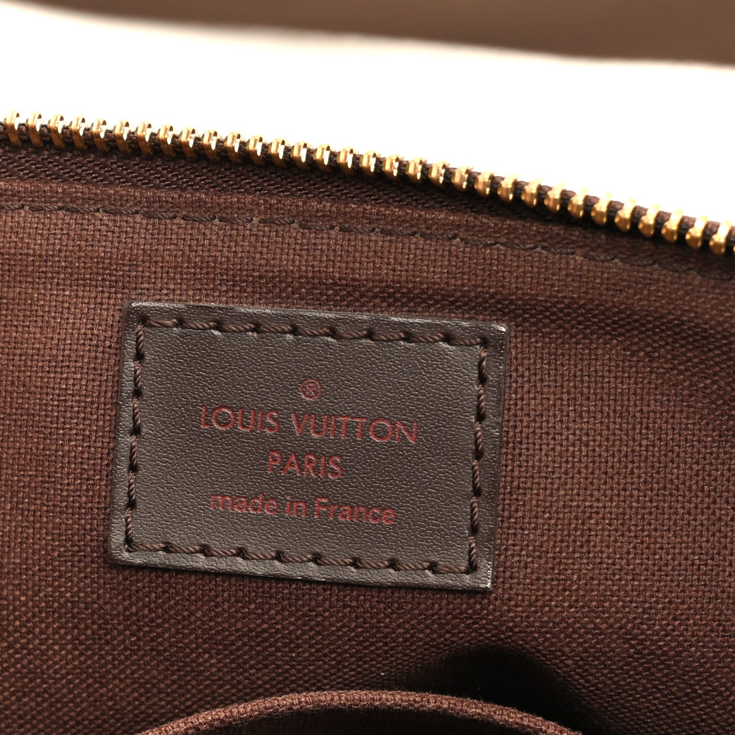 Louis Vuitton Damier Ebene Brooklyn Flat Pochette