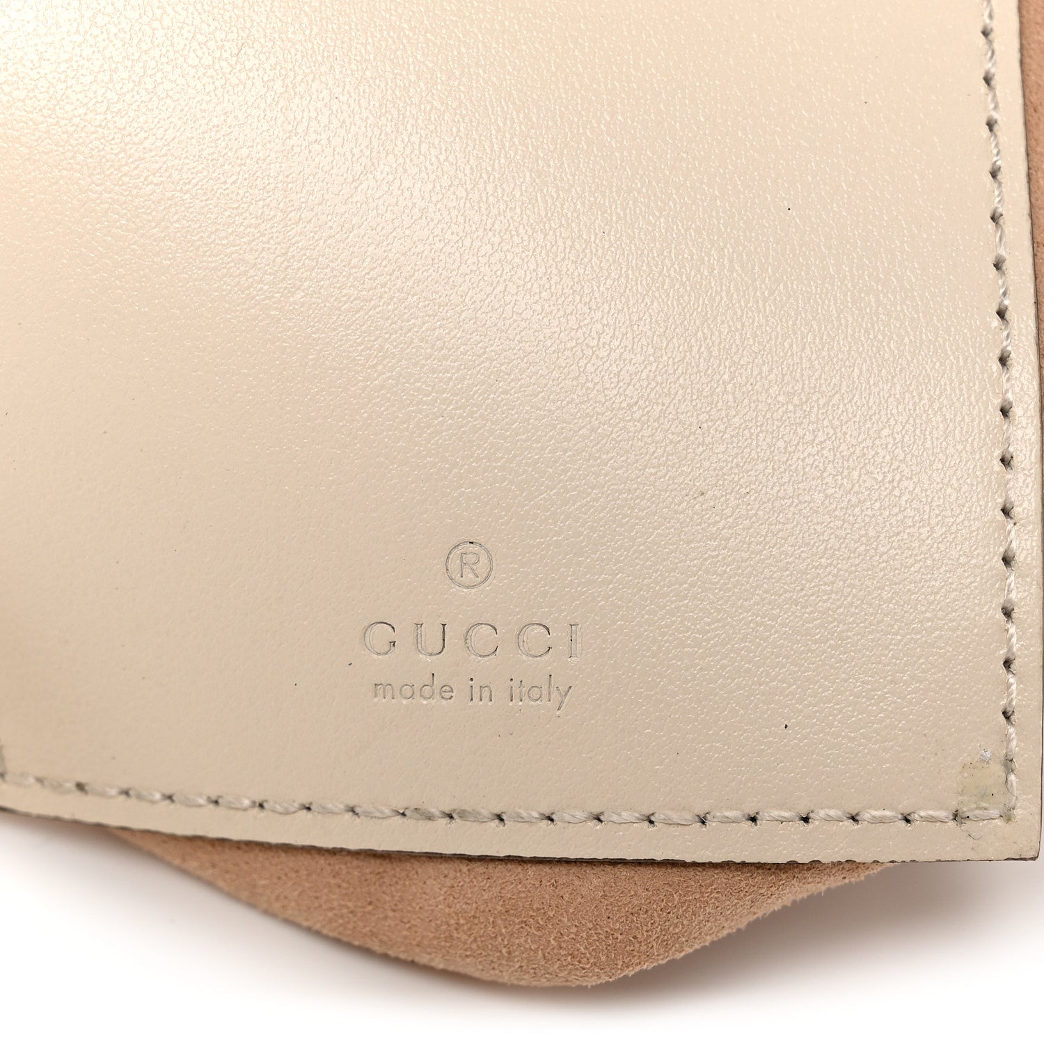 Gucci Calfskin Matelasse Mini GG Marmont 2.0 Bucket Bag White